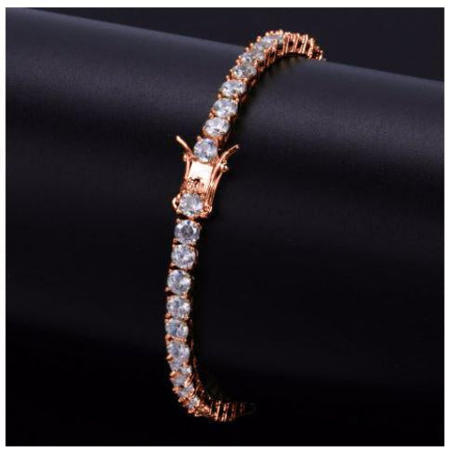 RADIOSUS 4MM SILVER MOISSANITE BRACELET  I 995725