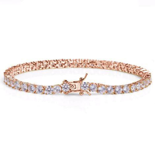 RADIOSUS 4MM SILVER MOISSANITE BRACELET  I 995725